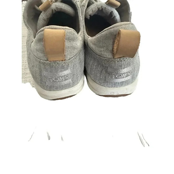 Toms Cabrillo Drizzle Gray Chambray Mix Sneaker - Picture 4 of 6